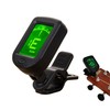 Fretstraps Clip-On Guitar Tuner, LCD Display, Black
