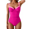 B2prity Women's Underwire One Piece Swimsuits Tummy Control Bathing Suits