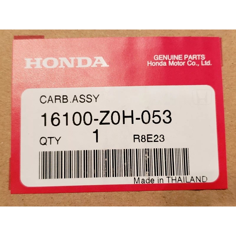 Honda NEW Genuine HONDA Carburetor GX25 FG110 FG110K1 HHT25S 16100-Z0H-063