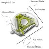 Apple Peeler “3 in 1” Multi-Functional Blades with a Button