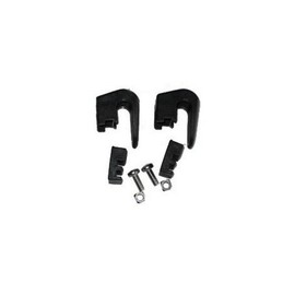 Rixen & Kaul Unisex's Klickrail Hook and Inserts Caps, No Colour, One Size, Pack of 2
