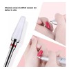 Yooshi Juego Brocas De Uñas Lima Juego Pulidor Drill Cerámica
