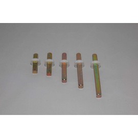 1st Time Fix UPVC Universal Inline Espag Lockable Double Glazing Window Handle Multi Spindles & Screws (Chrome)