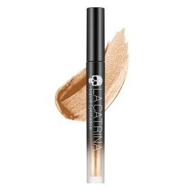 Champagne Liquid Eyeshadow Sparking, Glitter Metallic Nude Golden Liquid Eyeshadow Gel, High-impact Multi-dimensional Finish, One Swipe Coverrage, No Transfer, No Fading, Vegan & Cruelty-Free, #2
