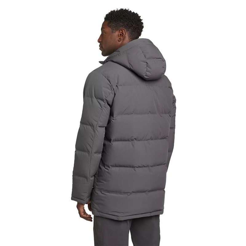 Eddie Bauer Men's Glacier Peak Seamless Stretch Down Parka, Dark