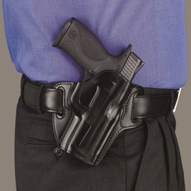 Galco Gunleather Concealable Belt Holster for Glock 19, 23, 32 (Black, Right-Hand),CON226B