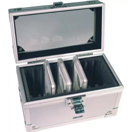 Guardhouse 10 Graded Certified NGC/PCGS Coin Slab Clear Top Aluminum Storage Travel Box