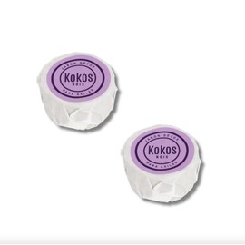 KOKOS | Pack 2 Jabones Detox con Carbón Activado | Limpieza profunda para axilas y cuerpo | Elimina mal olor | Jabon de baño | Carbon activado | Natural y vegano | 2x55 g