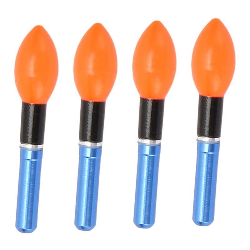 4pcs Bobber Light Glow Sticks Reusable Bulb Type Electronic Fishing