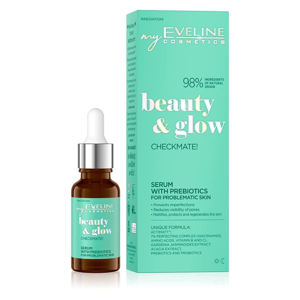 Eveline Cosmetics Beauty&Glow Prebiotic Serum for Problem Skin with ACTIMATTTM