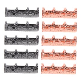 OSALADI 10Pcs Watch Strap Connectors Kit Zinc Alloy Adapters for Watch Bands Durable Replacement Accessories for DIY Watchband