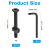 PATIKIL M6 x 55mm Bunk Bed Bolts, 8 Pack Hex