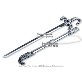 Munetoshi Saint George Dragon Saber Fantasy Medieval Knight Sword Dragon Handle Scabbard