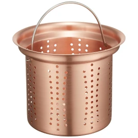 Shinko Metal Pure Copper, Garbage Receptor Dust Holder, Shinkodo S-9380, Bronze Product Dimensions: 5.3 inches (13.5 mm) x 4.3 inches (10.8 cm)