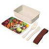 Fabulous Lunch Box Lunch Box with Cutlery, Various Vegetables and