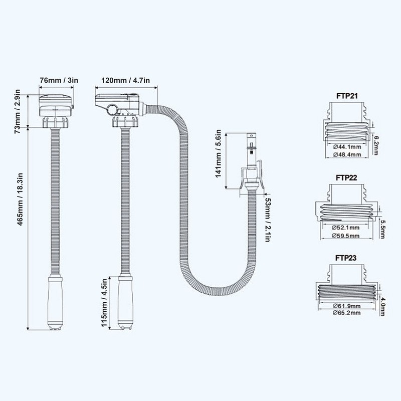 Fuel Transfer Pump Electric Oil Extraction Pump High Speed Siphon