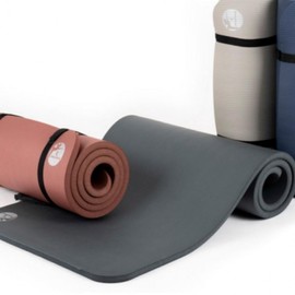 20MM Home Training Pilates & Yoga Mat Charcoal Gray