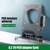 Solid State Drive U.2 to PCIE X4 SFF8639 Transfer Expansion