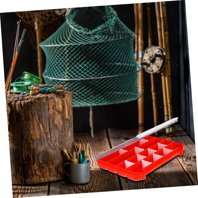 SUPVOX Portable Bait Storage Box Fishing Tackle Case Pp Material