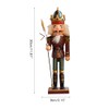 Christmas Wooden Nutcracker Figures 12 inch Nutcracker Ornament Christmas Decorations