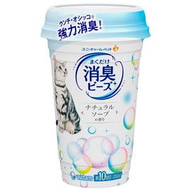 Cat Toilet Makuke Deodorizing Beads Soft Natural Soap Scent, 15.2 fl oz (450 ml)