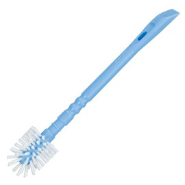 Azuma TK Round Washable Mini Brush, 3 Color Set, Total Length 6.3 inches (16 cm), Pink, Yellow, Blue With Bristles To The Tip For Easy Cleaning