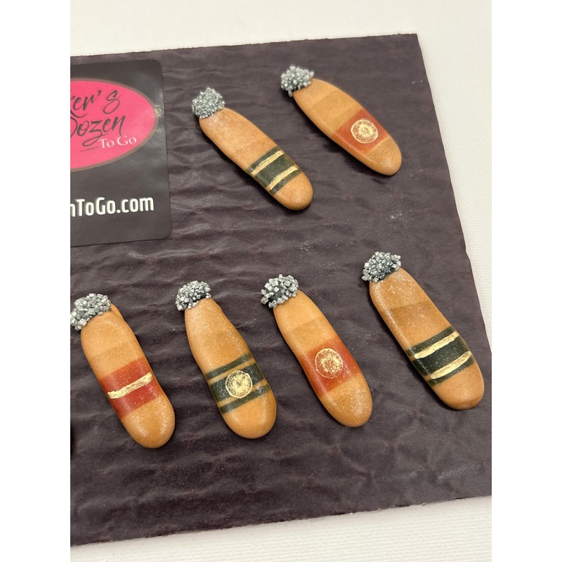 Cigars Cocktail Themed Cupcake Toppers