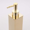 BGL Soap Dispenser Square Lotion Soap Dispenser, 304 Stainless Steel