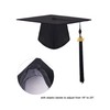 SAMDEEMI Unisex Adult Matte Graduation Gown Cap Tassel Set 2024