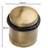 Aretro Antique Brass Door Stop Dome Metal