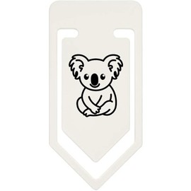 91mm 'Cute Koala Sitting' Large Plastic Paper Clip (CC00088992)