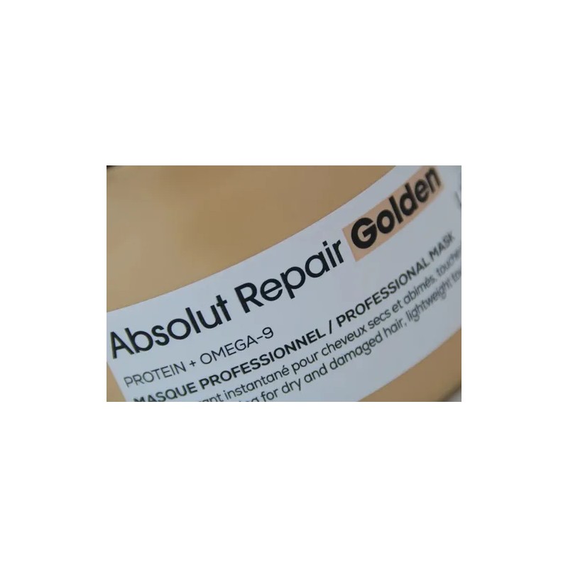 Mascarilla L'Oréal Professionnel Serie Expert Absolut Repair Golden Reparación de