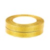MOLSHINE 15 mm x 45 m (2 Rolls) Golden Organza