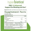 Probiótico Hyperbiótics Pro-15 Advanced, Sin Sabor, para Salud Digestiva