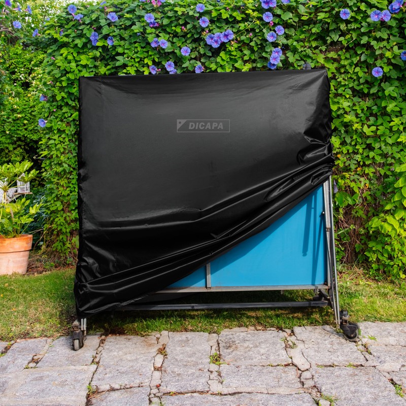 DICAPA Table Tennis Table Cover, Protective Cover for Folding Table
