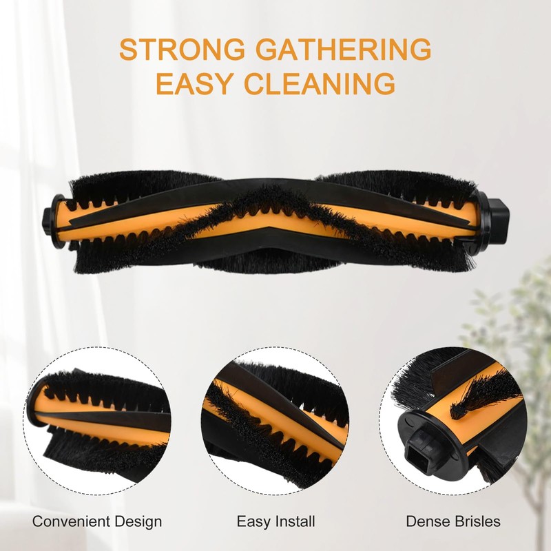 1 Main Brush 4 6 Side Brushes Replacement Kit for