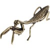 Brass Mantis Statues Gold Praying Mantis Figurines Vintage Mantis Sculpture