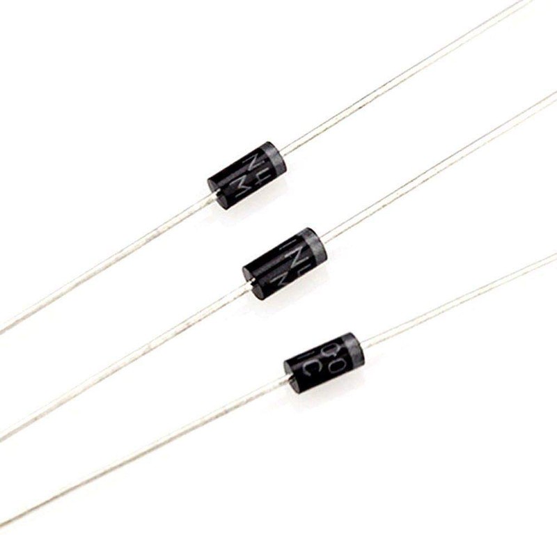 Atoms Industries 25x 1N4007 Diode 1A 1000V Rectifier Diodes Arduino