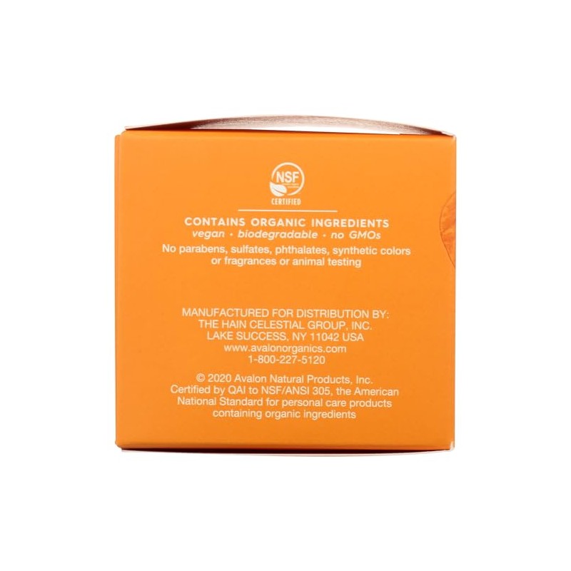 Avalon Organics Crema hidratante en gel con Vitamina C, 1oz