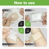 G+ GUIGABUL Silicone Adhesive Bandages Large Size for Sensitive Skin