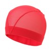 VIEW(ビュー) Swimming Mesh Swim Cap, Red, L