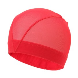 VIEW(ビュー) Swimming Mesh Swim Cap, Red, L