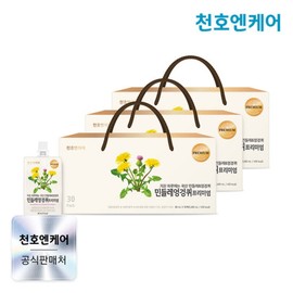 Cheonho Encare Dandelion Thistle Premium 80mL 30-pack (3 boxes) / 천호엔케어 민들레엉겅퀴 프리미엄 80mL 30개입 3박스