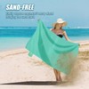Odoland Outdoor Pocket Travel Blanket Beach Mat - Waterproof Sand