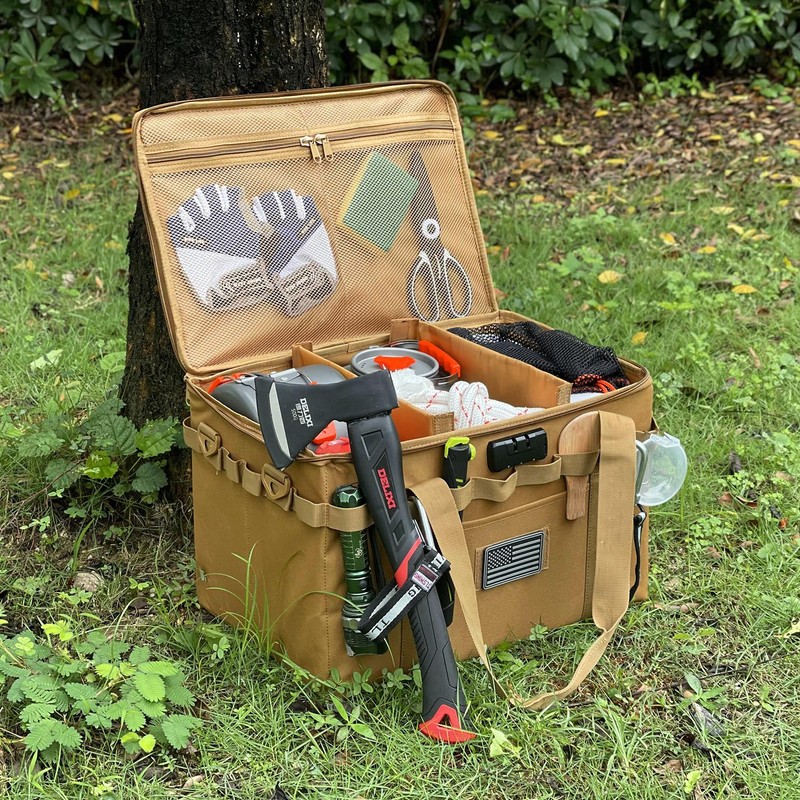 Lemubeane Tactical Camping Storage Bag - 38L Utility Tote Bag