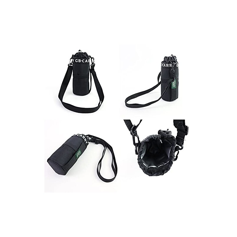 Mario GB-CARRY Insulated Plastic Bottle Case, Black