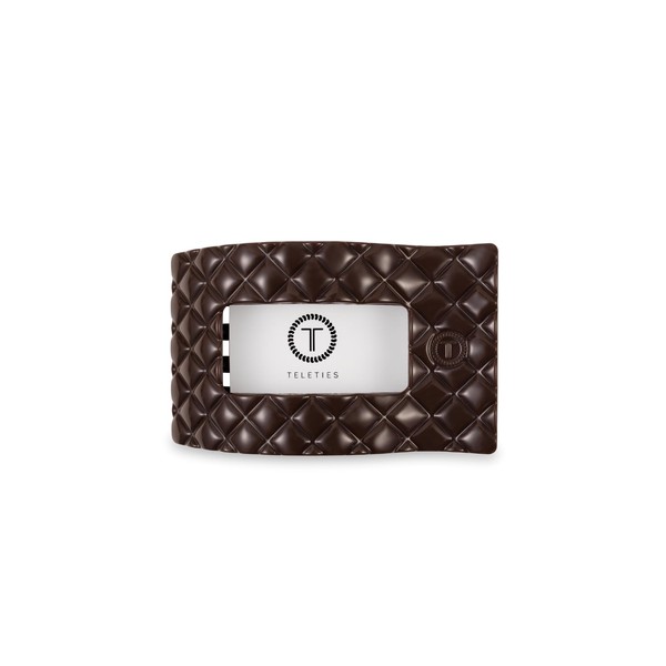 TELETIES - Small Flat Rectangle Clip - For Thin-Medium Hair