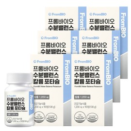 Prombio moisture balance potassium potassium potassium 90 tablets x6 box 6 months / 프롬바이오 수분밸런스 칼륨 포타슘 90정x6박스6개월