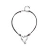 Uno de 50 Women's HEART NECKLACE, 18" Adjustable to 20"