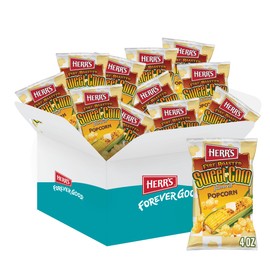 Herr’s Popcorn, Fire Roasted Sweet Corn Flavor, 4 Ounce (Pack of 12 Bags) – Popcorn with Sweet and Smoky Corn Flavor – Perfect for sharing with friends